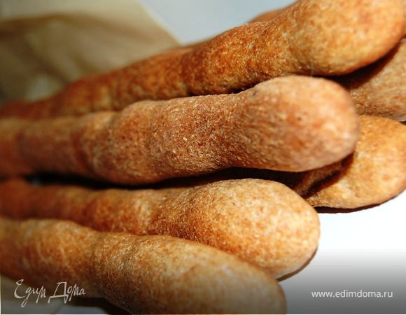 Гриссини из цельнозерновой муки!