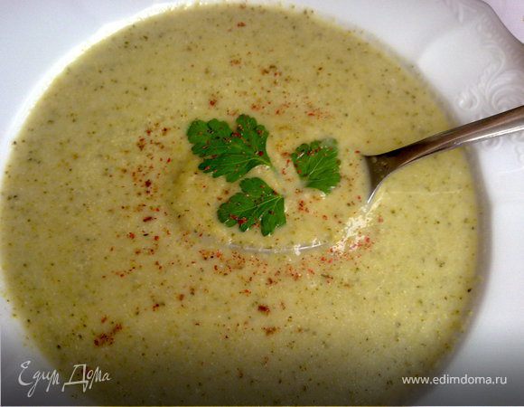 Крем-суп с брокколи Крем-суп с брокколи