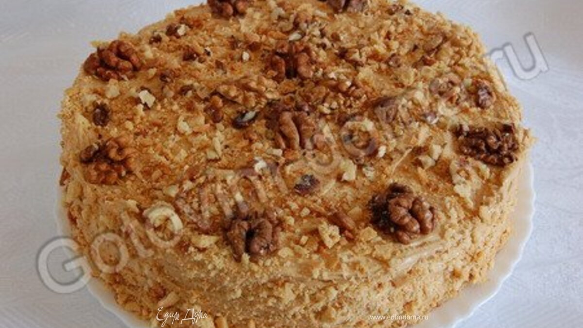 Торт "Медовик"