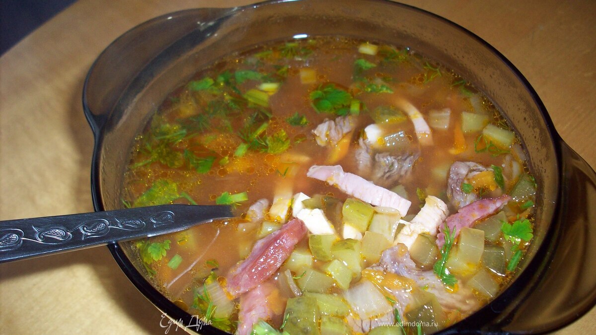 Соляночка "по домашнему"