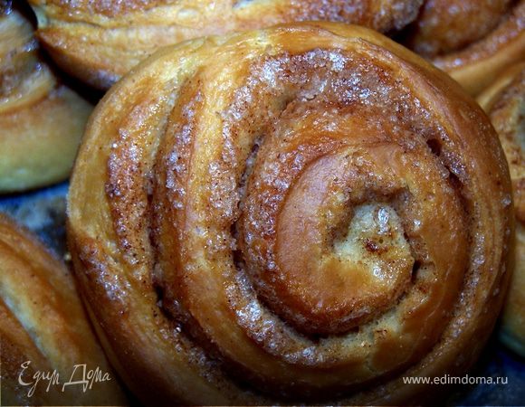 Булочки-улитки с корицей. Булочки-улитки с корицей.