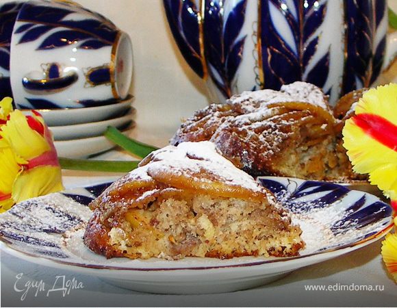 Фруктово-ореховый бисквит)) Фруктово-ореховый бисквит))