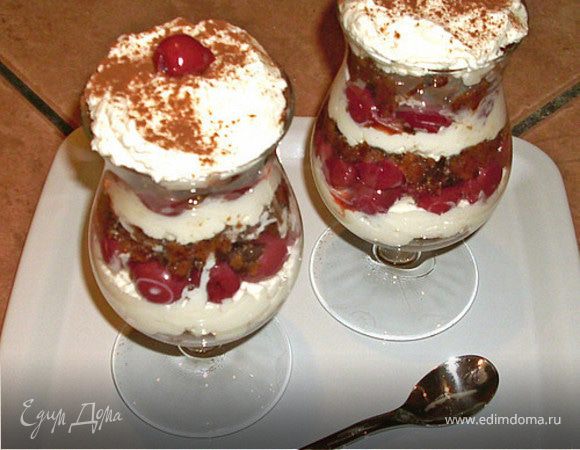 Десерт "Белоснежка". Десерт "Белоснежка".