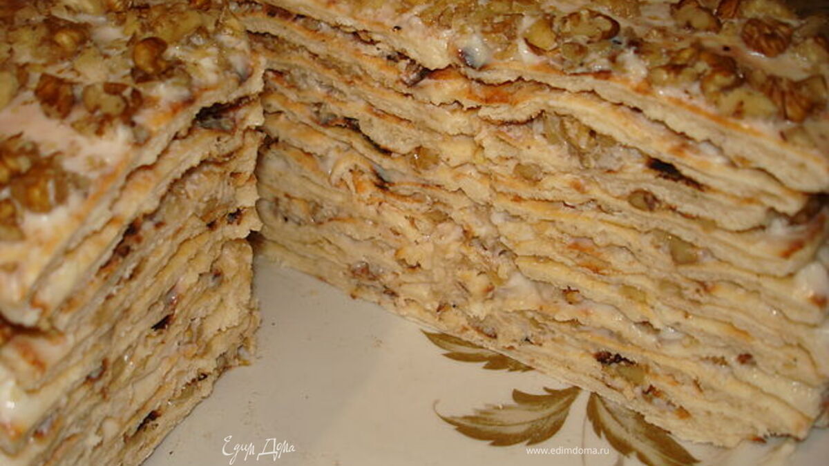 Ореховый сметанник