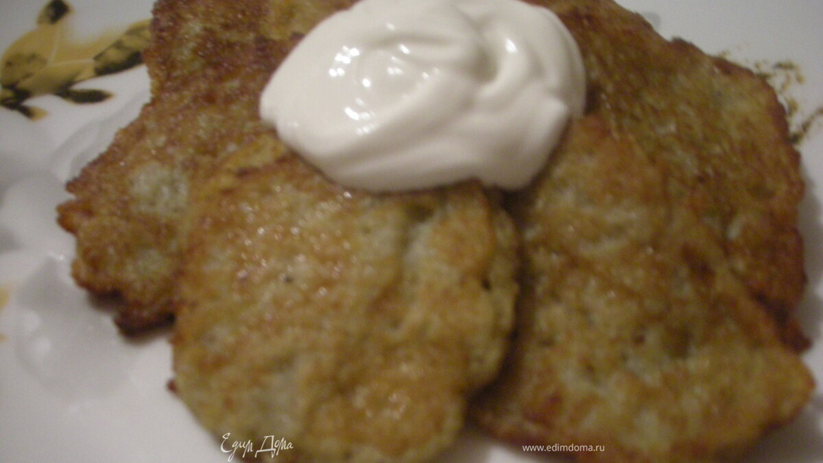 Драники домашние с опятами