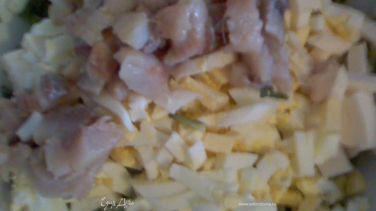 Салат с селедкой "Весна идет"