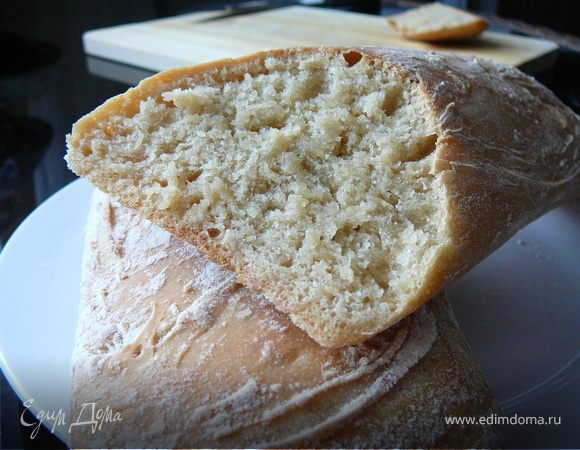 Чиабатта на черном пиве