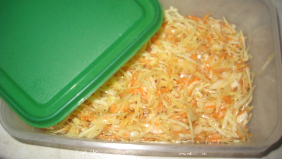 Пикантный салат *В дорогу*