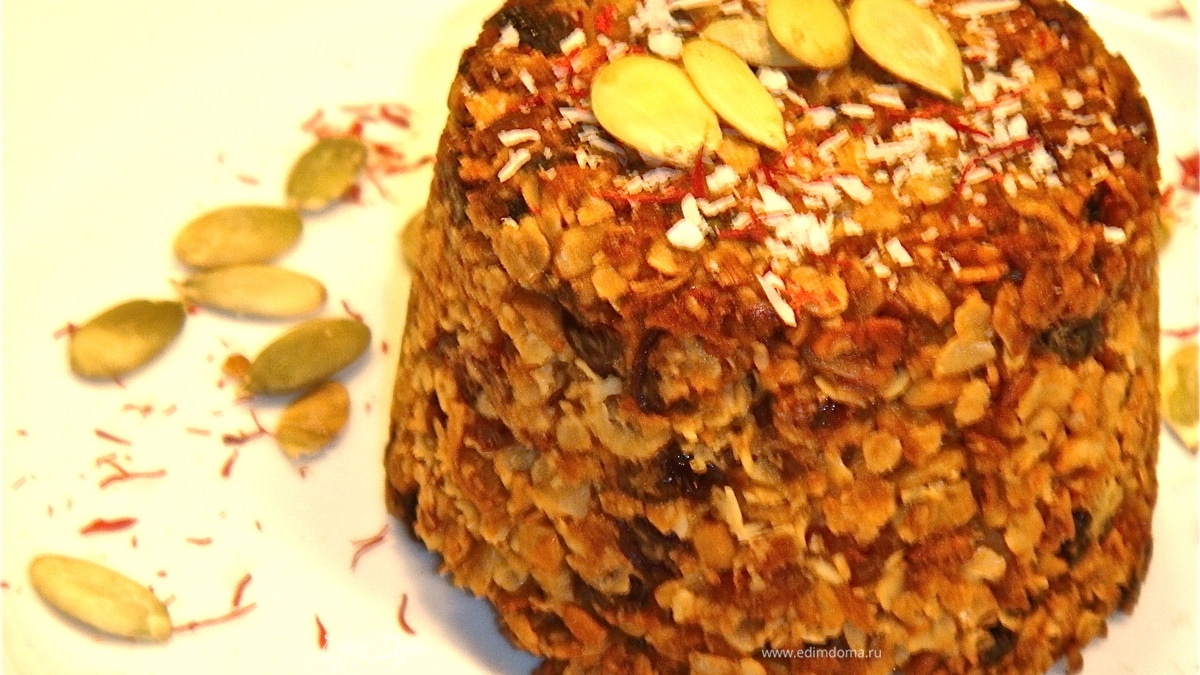 Маффины из фруктов, орехов и семечек