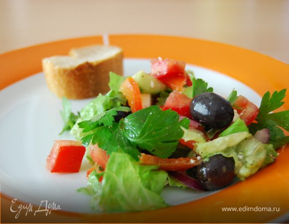 Греческий салат. Мой вариант Греческий салат. Мой вариант