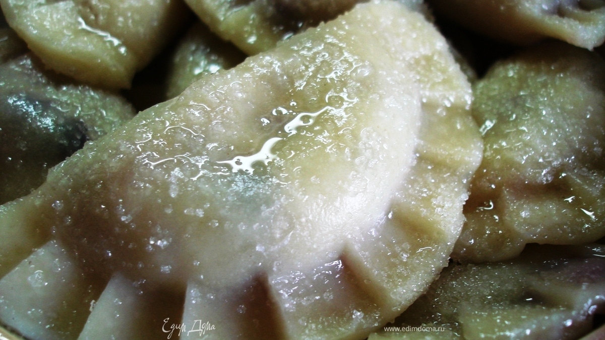 Вареники из заварного теста "Ностальжи по лету"