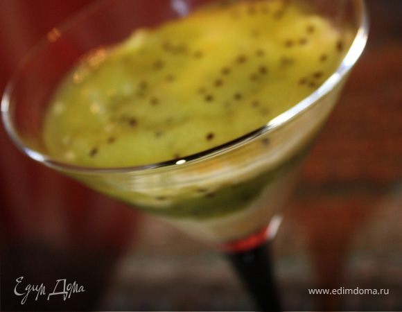 Десерт из киви