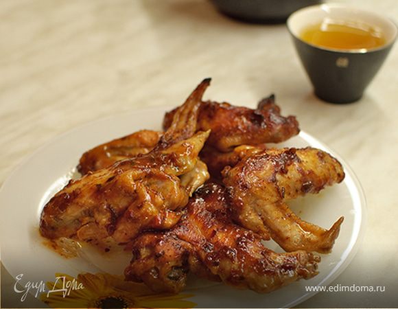 Крылья с аджикой и медом Крылья с аджикой и медом