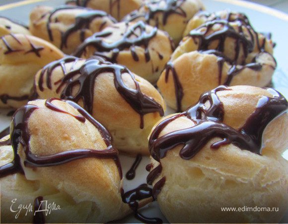 Эклеры с заварным кремом из пломбира Эклеры с заварным кремом из пломбира