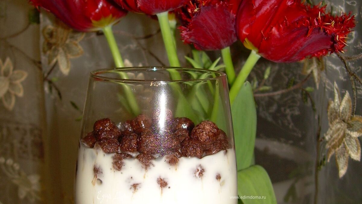 Десерт "День и ночь"