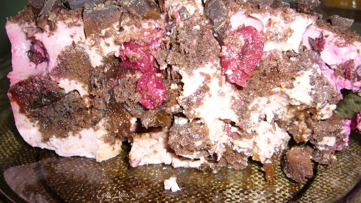 Десерт "Вишневый шоко"