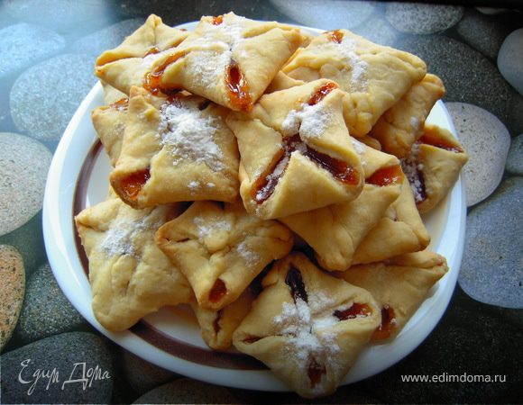 Рецепт печенья «Минутка» с повидлом