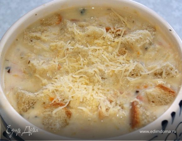 Сырный суп-пюре