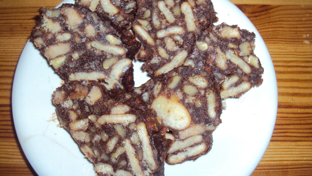 Шоколадные колбаски "Макулябки"