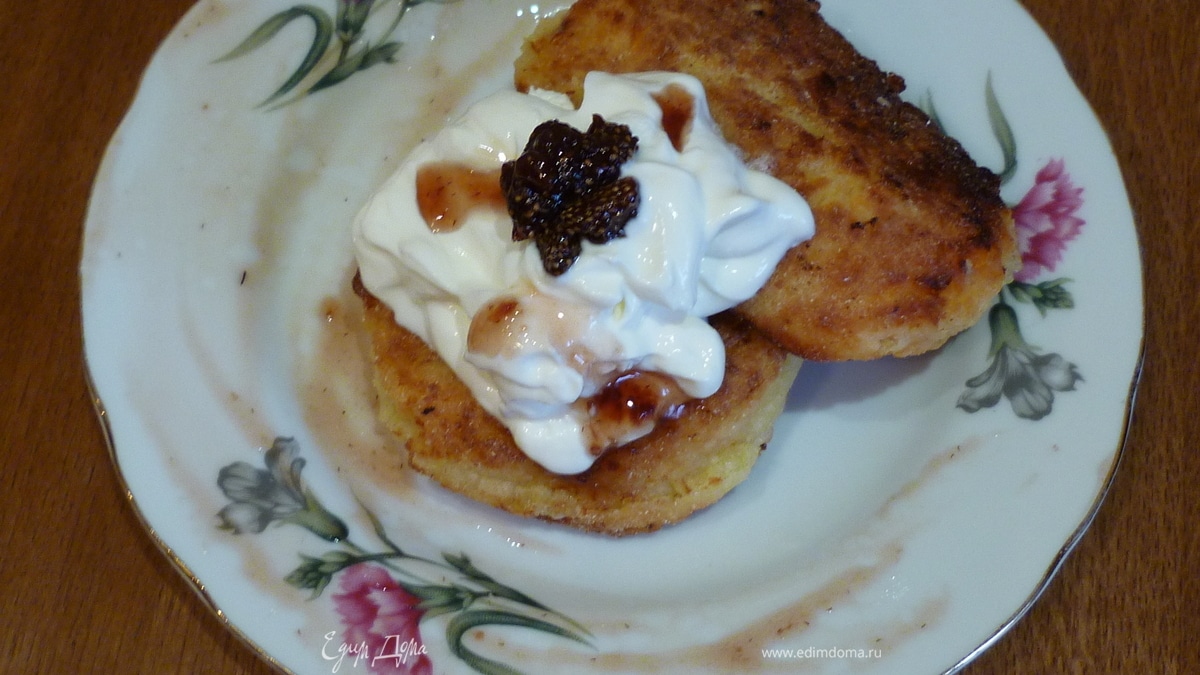 Сырники с яблоком и морковью