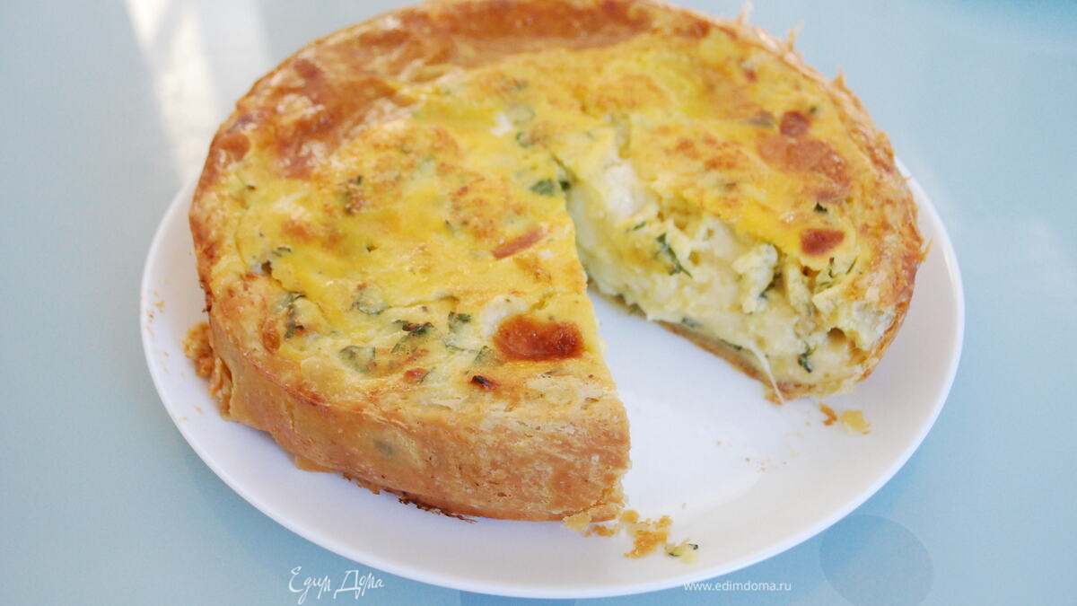 Картофельный пирог с сыром