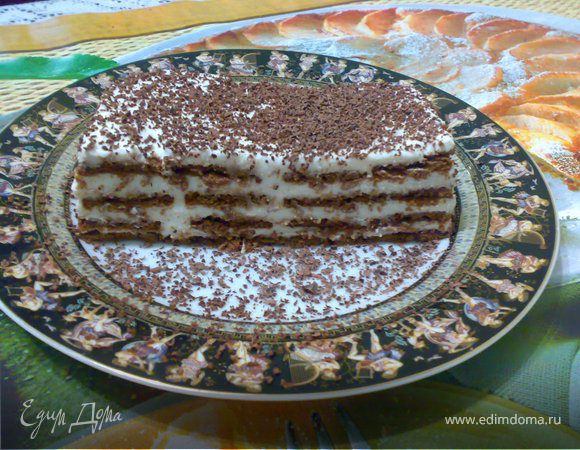 Торт суфле с печеньем Торт суфле с печеньем