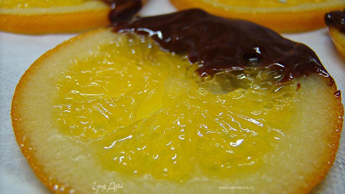 Карамелизированные апельсины