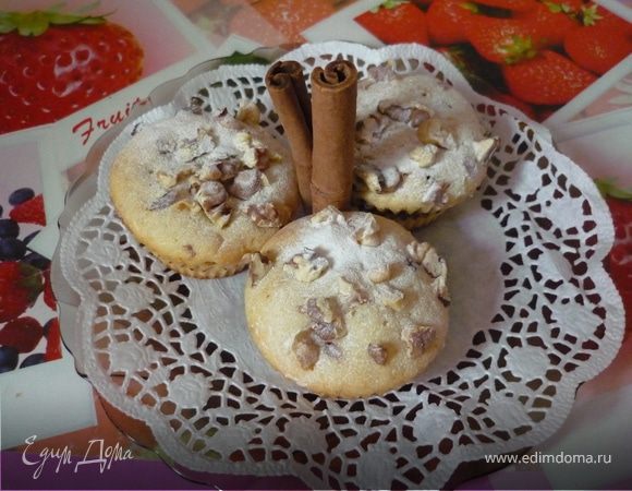 Маффины кофейные с орешками Маффины кофейные с орешками