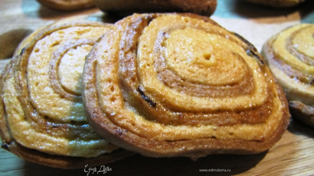 Печенье улитка.