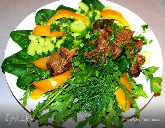 Нежный барашек с зеленью Нежный барашек с зеленью