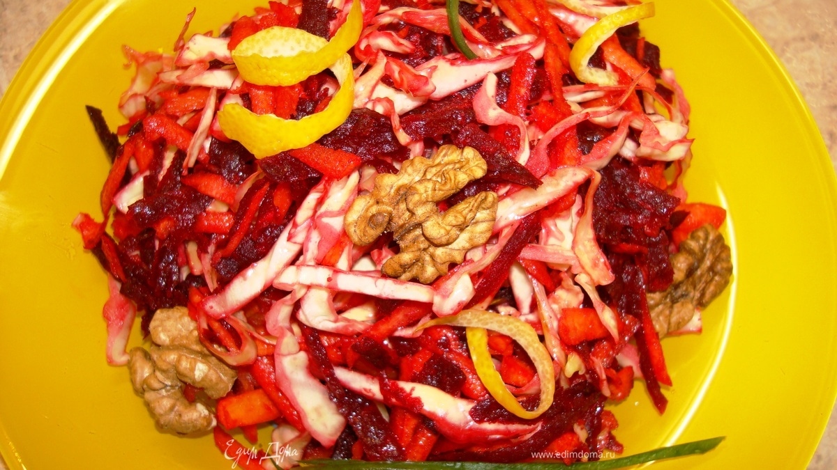 Салат "Щетка"