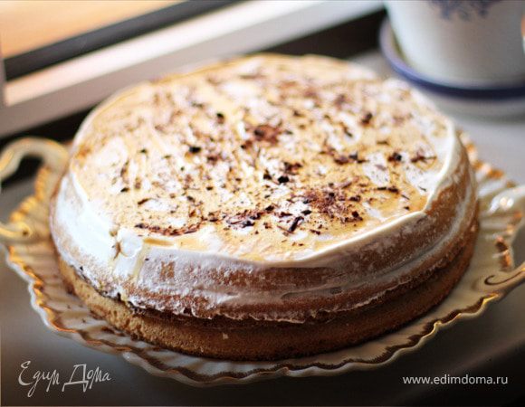 Легкий бисквитный тортик 