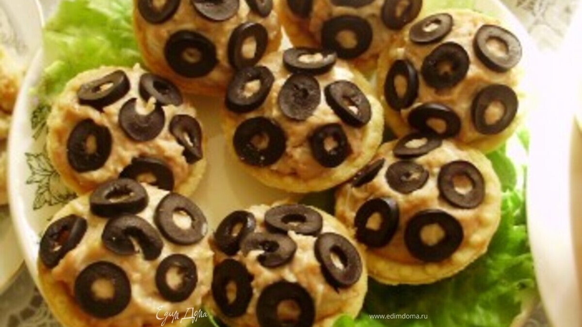 пате в тарталетке