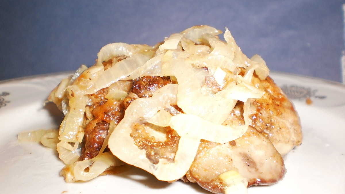 Свиная печень по рецепту моей бабушки