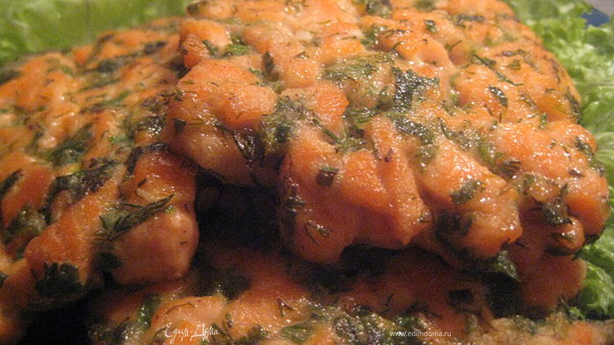 Биточки из сёмги