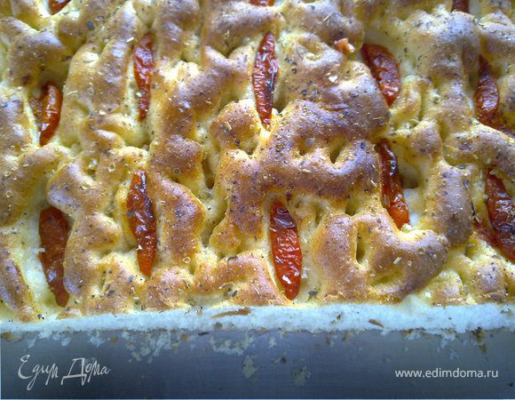 Итальянский хлеб фокачча