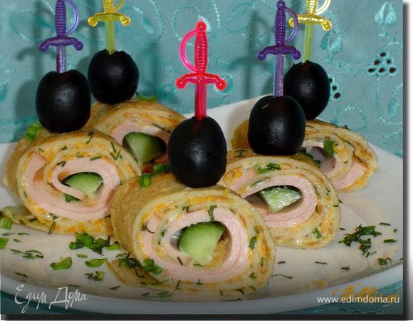 Блинная закуска " Острячок"