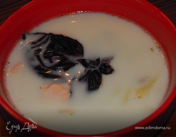 Супчик из сёмги со сливками Супчик из сёмги со сливками