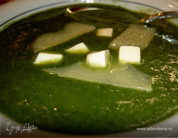 Суп "Зеленый шелк" Суп "Зеленый шелк"