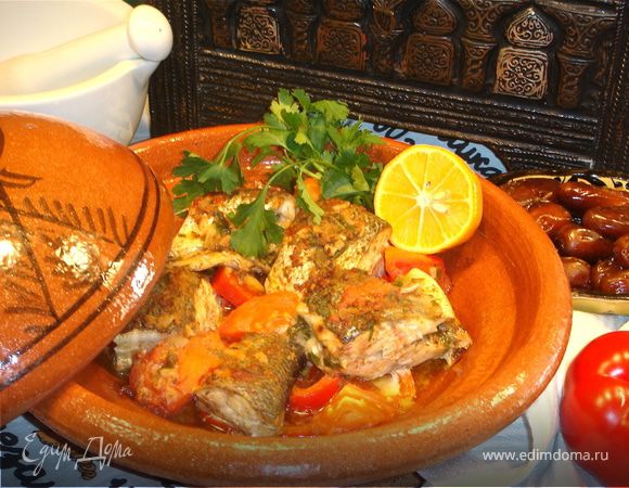 Tadjine bil Hout "Запеченный Сибас" Tadjine bil Hout "Запеченный Сибас"