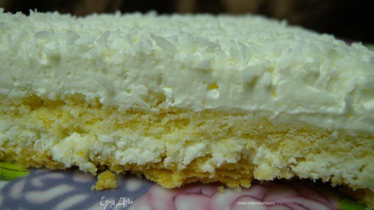 Торт "Рафаэлло" (мой вариант)