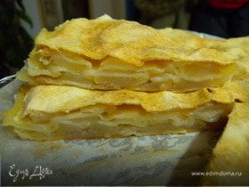 Яблочный пирог с тестом "фило" (вариант)