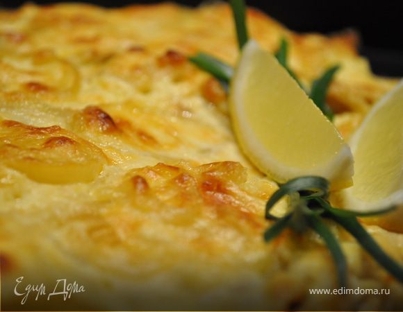 Форель в лимонно-сливочном соусе "Zum Glück"