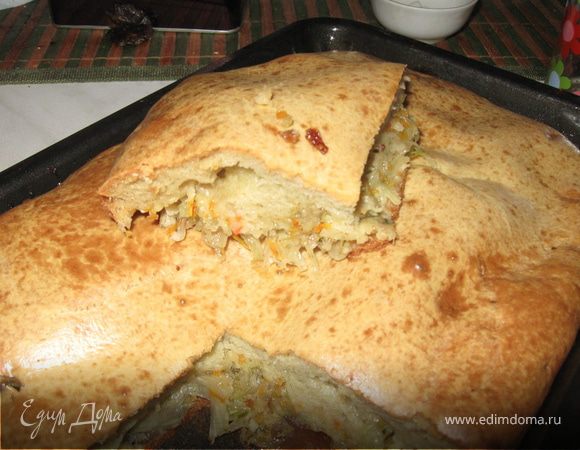 Капустная шарлотка Капустная шарлотка