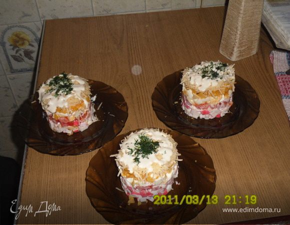 Салат "Крабик"