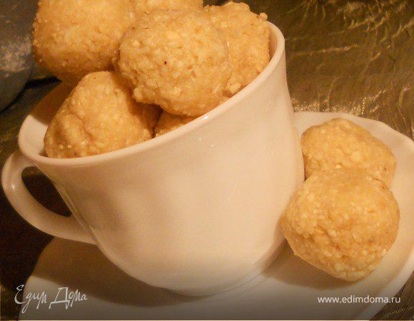 Мягкие конфеты с кешью и апельсином