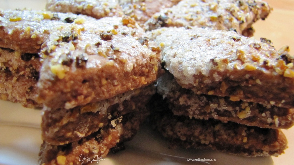 Печенье "Звездная ночь", на яблоке и банане