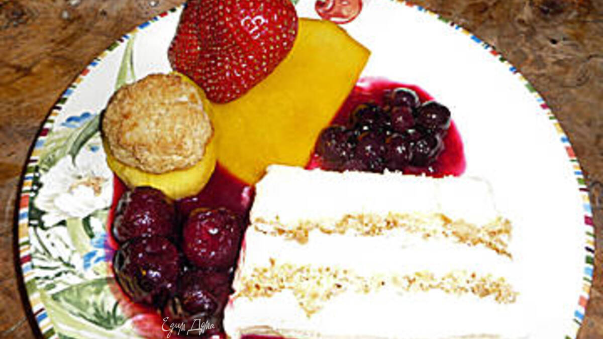 Мороженое с Марсала-Забаёне (Eis mit Marsala-Zabaione).