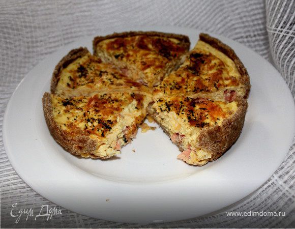 Киш с лососем Киш с лососем