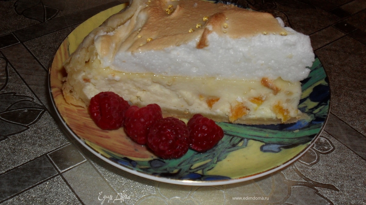 Творожный пирог " Из того, что было..."